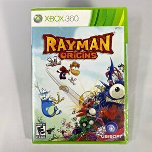Rayman Origins for Xbox 360 - Brand New Factory Sealed - Fun Family Game